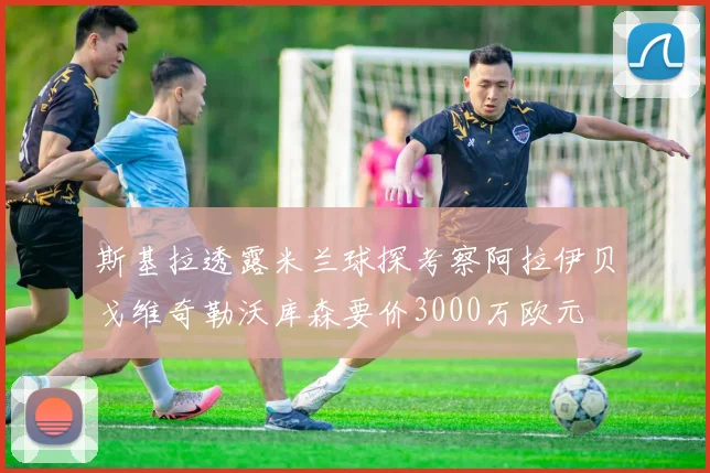 斯基拉透露米兰球探考察阿拉伊贝戈维奇勒沃库森要价3000万欧元